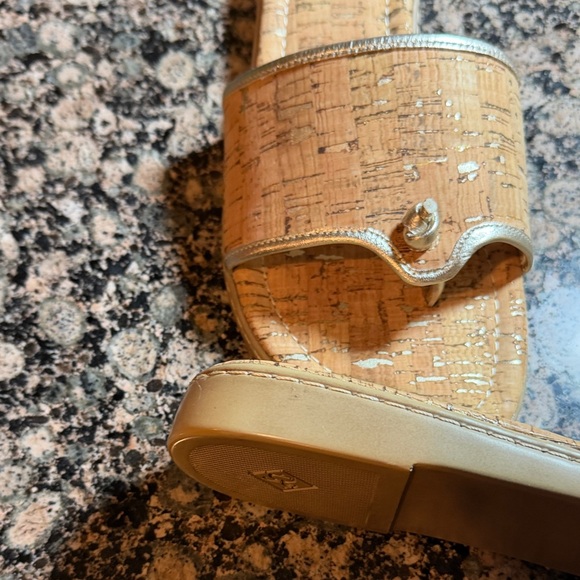 Donald J. Pliner Cork Footbed Sandals 9.5M - Picture 3 of 6